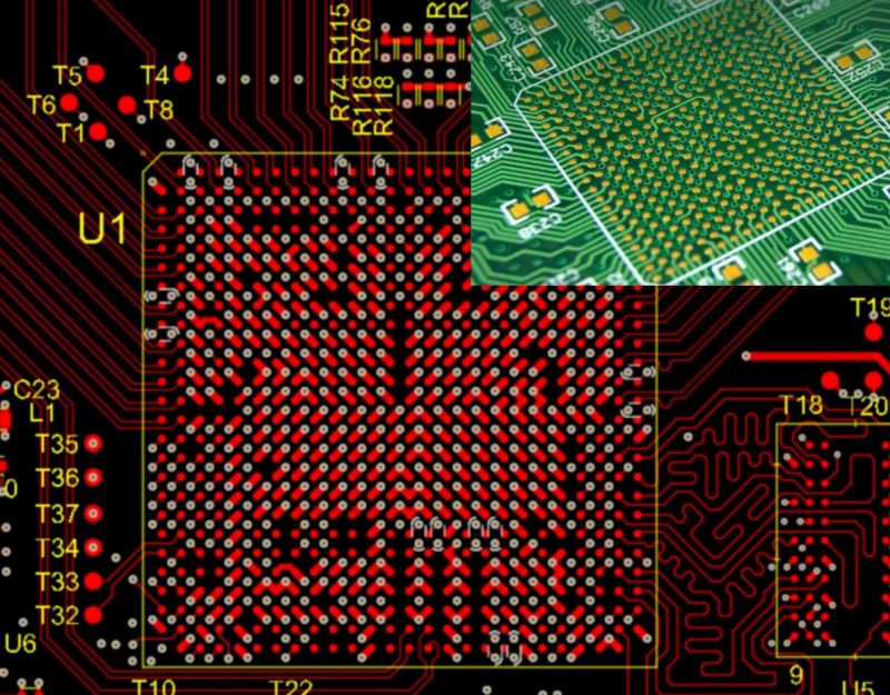 VIA IN PAD PCB Manufacturing